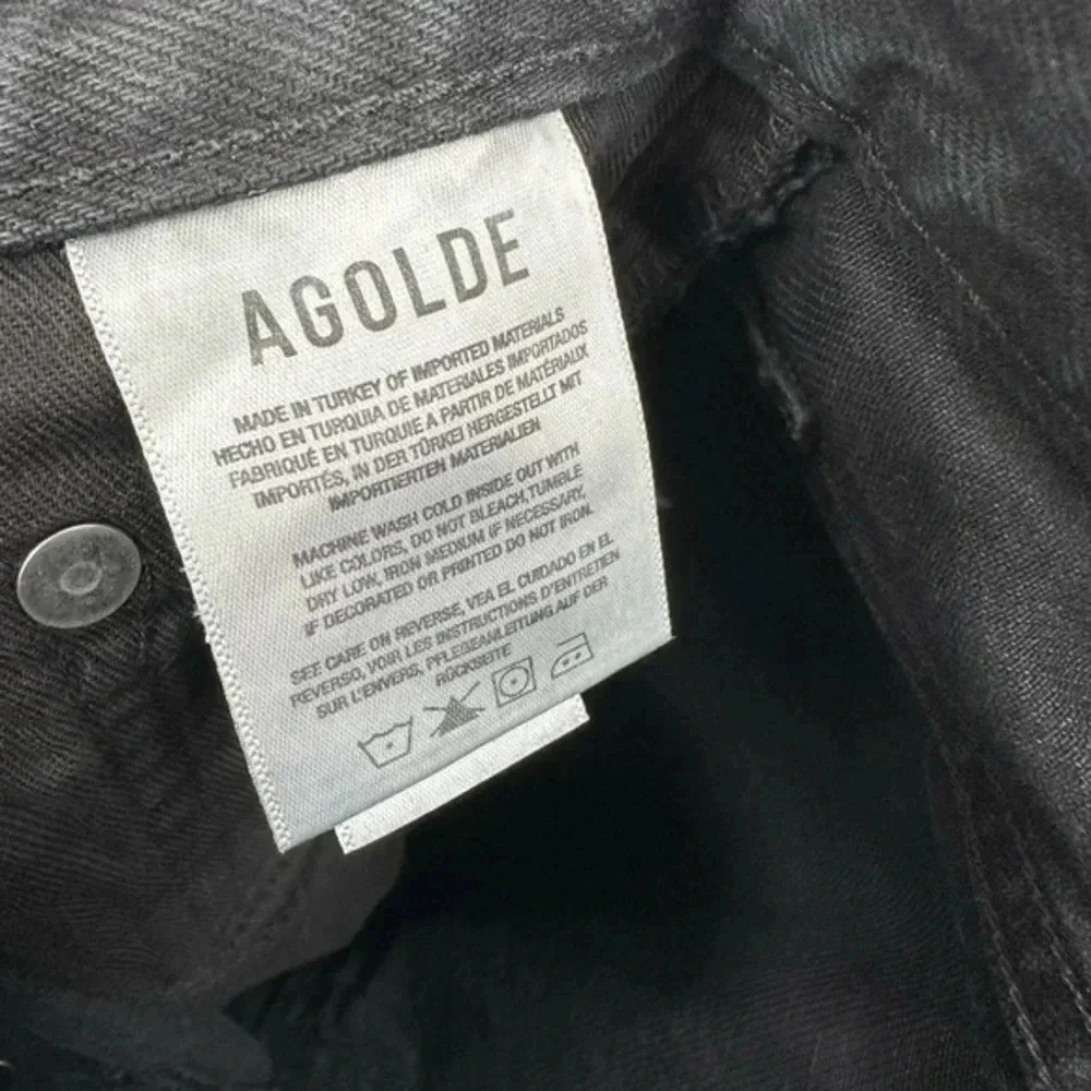 AGOLDE 90’s pinche waist womens shorts size 23 B699
